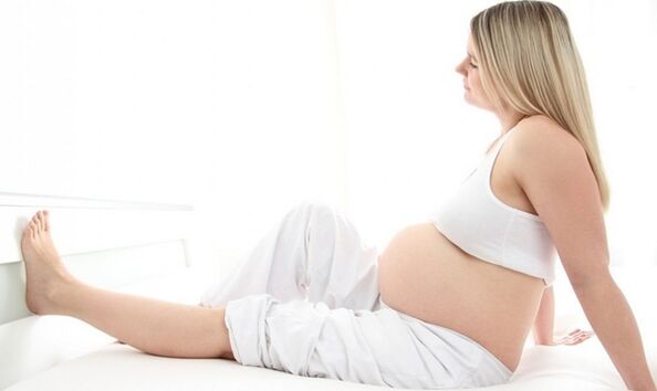 Pregnancy is the cause of the development of varicose veins.